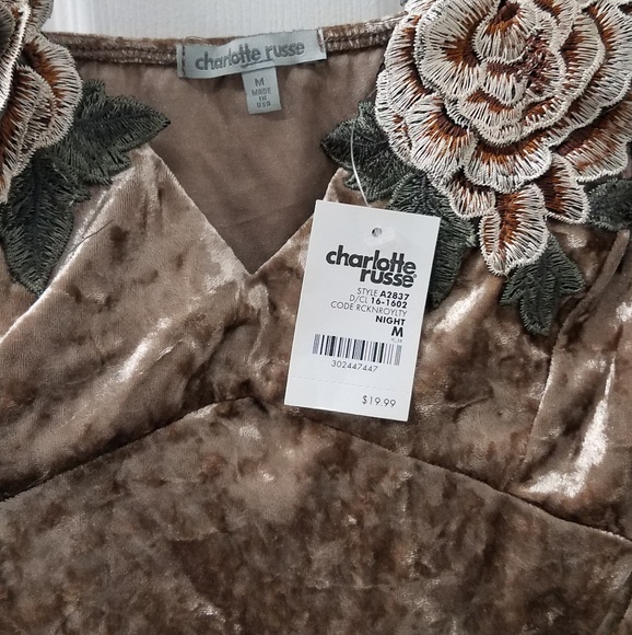 Charlotte Russe party top NWT - Picture 5 of 7